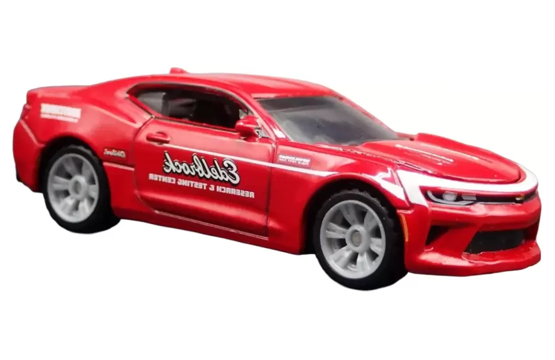 Foto da miniatura Matchbox 16 Chevy  Camaro na cor Vermelho