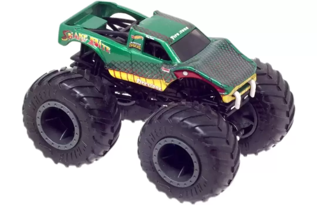 Foto da miniatura Hot Wheels Snake Bite na cor Verde