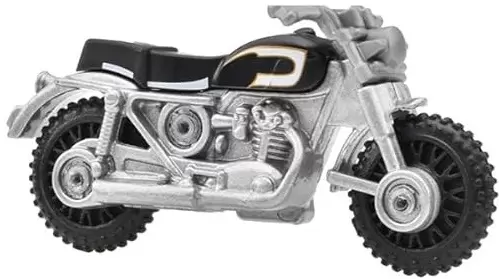 Foto da miniatura Matchbox Indiana Jones Themed Ducati Scrambler na cor Preto