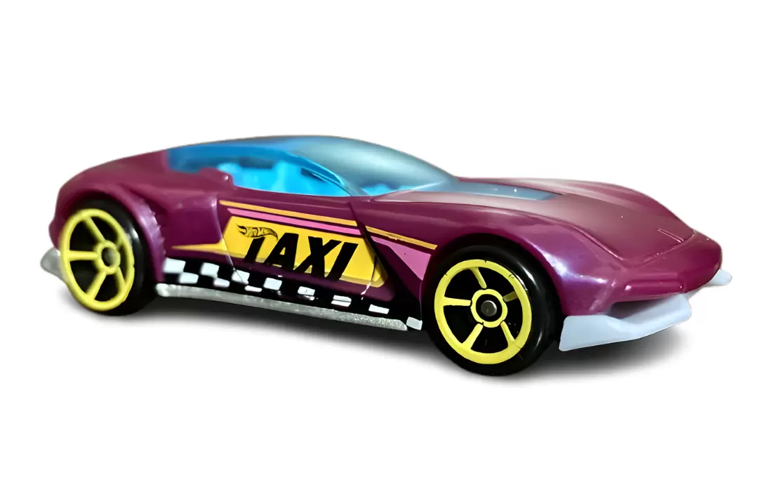 Foto da miniatura Hot Wheels Gazella GT na cor Roxo