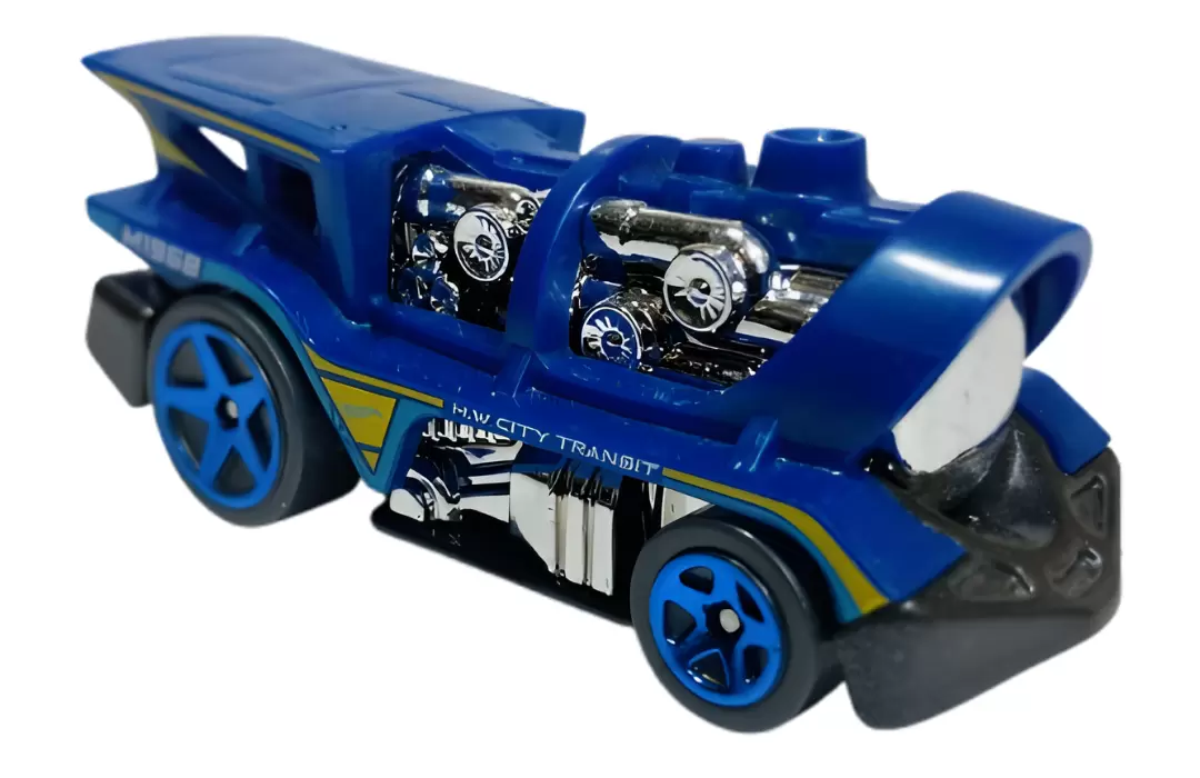 Foto da miniatura Hot Wheels Loco Motorin' na cor Azul