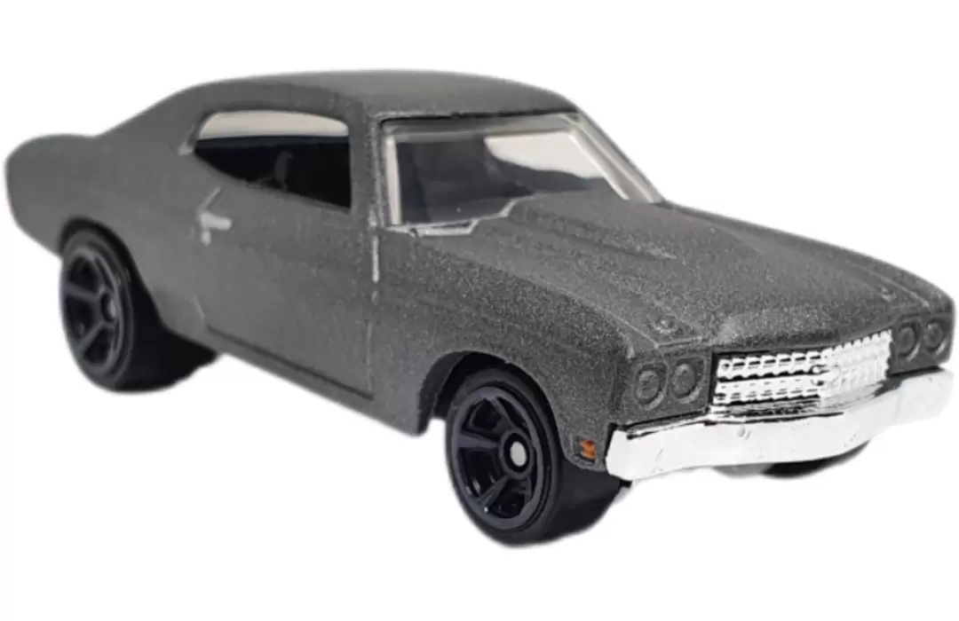 Foto da miniatura Hot Wheels 70 Chevelle SS na cor Cinza