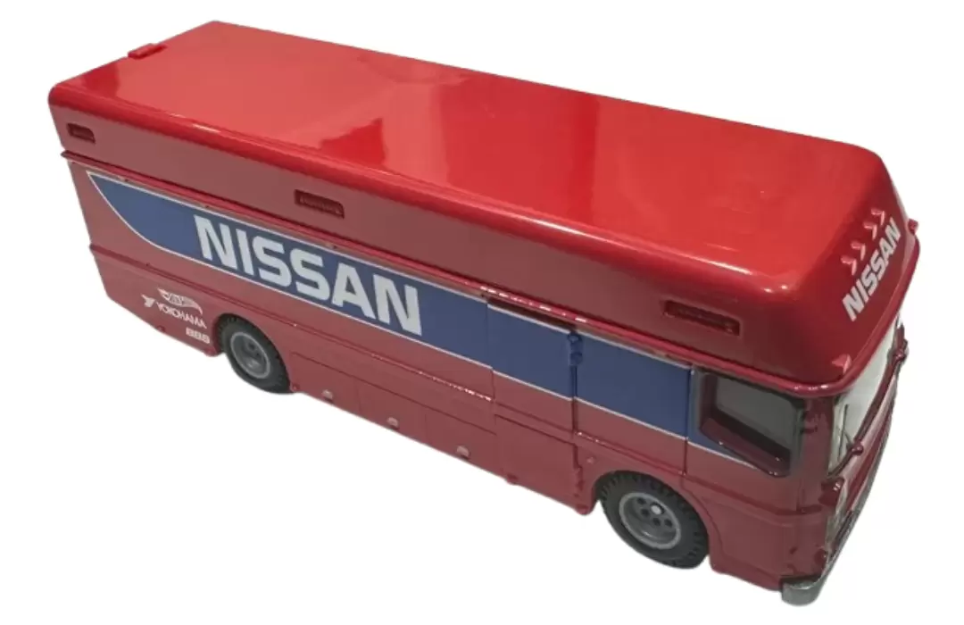 Foto da miniatura Hot Wheels Euro Hauler na cor Vermelho