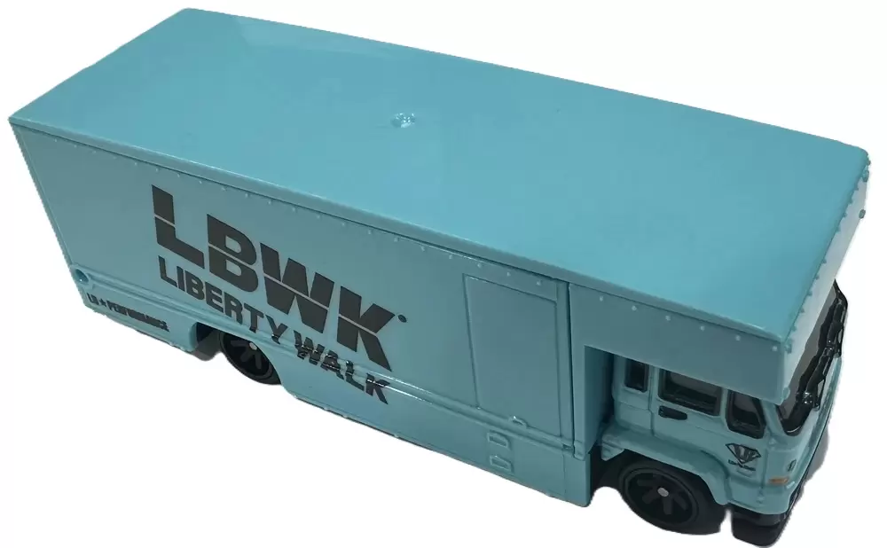 Foto da miniatura Hot Wheels Fleet Flyer na cor Azul