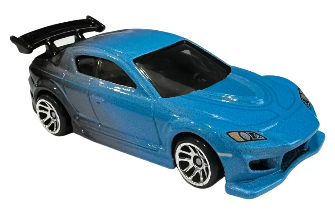 Foto da miniatura Hot Wheels Mazda RX-8 na cor Azul