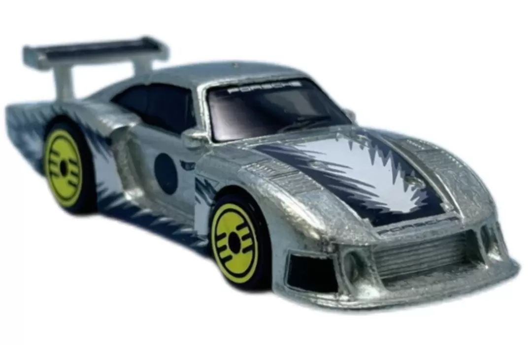 Foto da miniatura Hot Wheels 78 Porsche 935-78 na cor ZAMAC