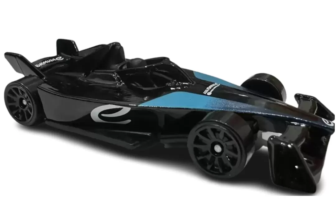 Foto da miniatura Hot Wheels Formula E Gen3 na cor Preto
