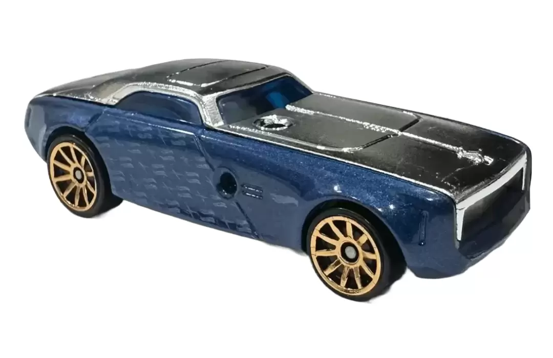 Foto da miniatura Hot Wheels Hi-Roller II na cor Azul