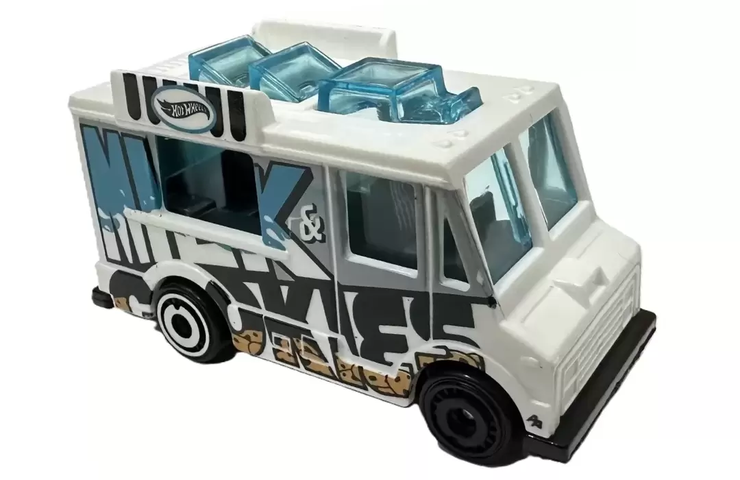 Foto da miniatura Hot Wheels Quick Bite na cor Branco