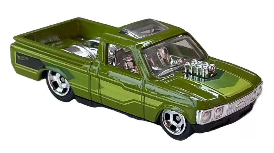 Foto da miniatura Hot Wheels Custom 72 Chevy LUV na cor Verde