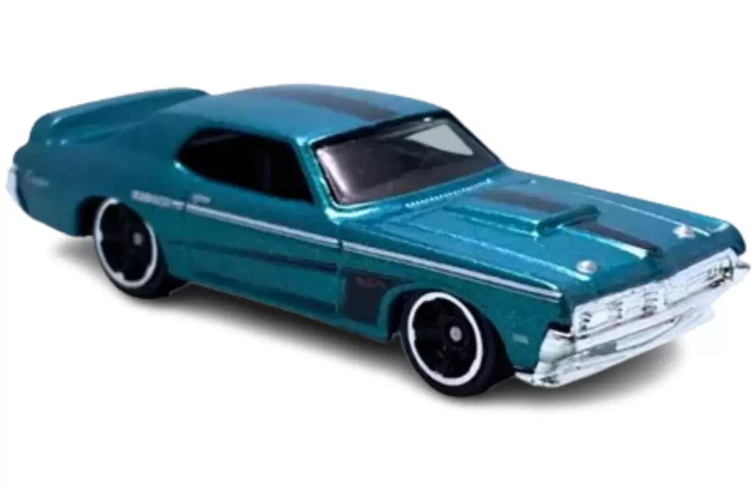 Foto da miniatura Hot Wheels 69 Mercury Cougar Eliminator na cor Verde