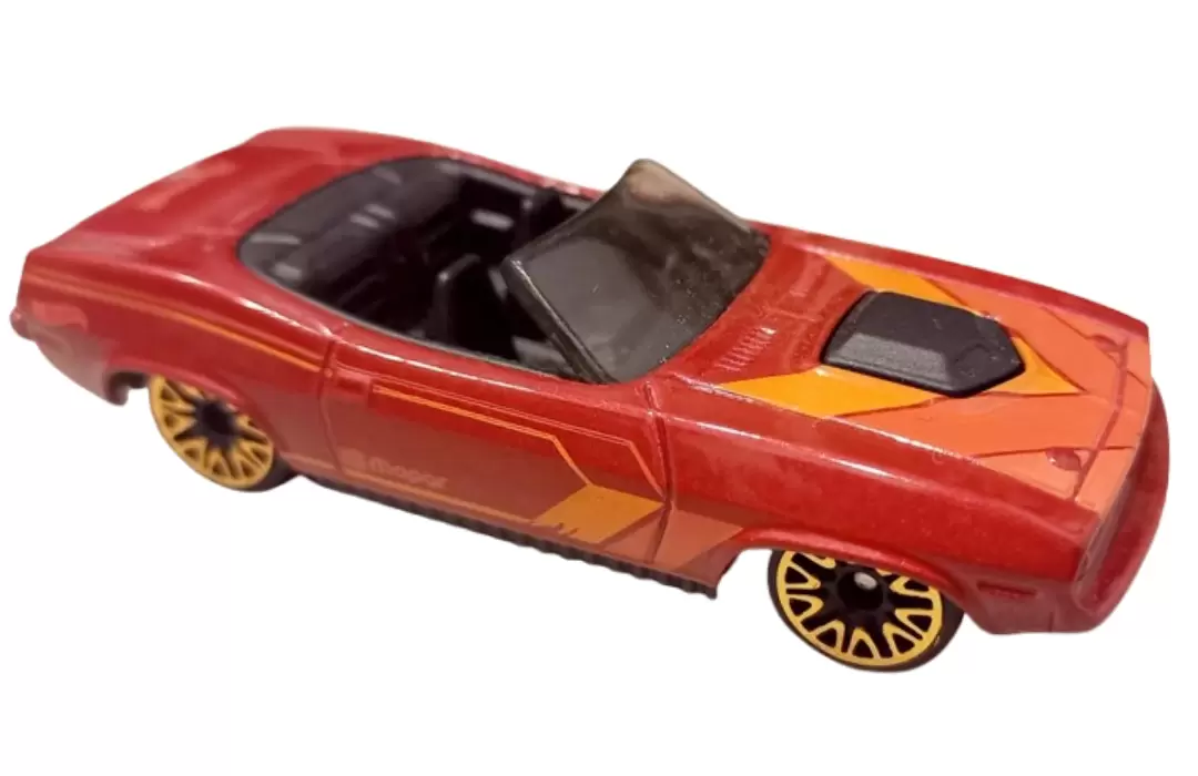 Foto da miniatura Hot Wheels 70 Plymouth Barracuda na cor Vermelho