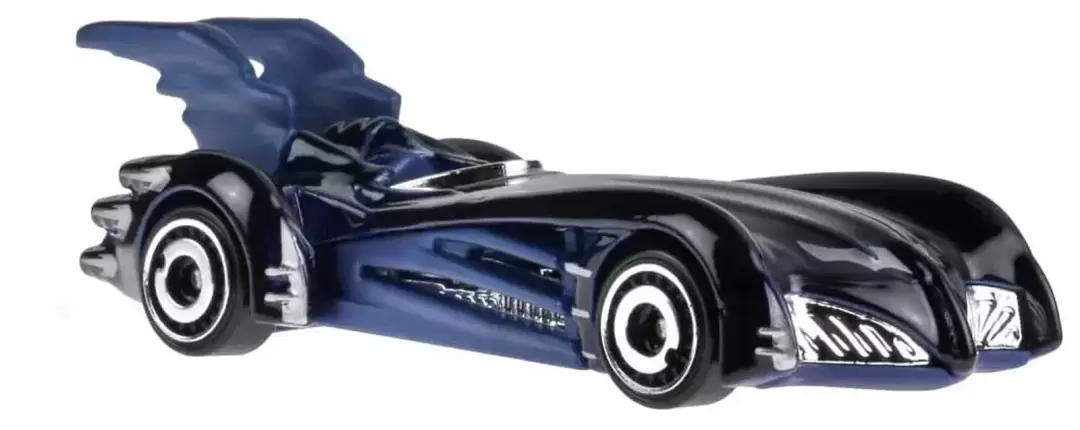 Foto da miniatura Hot Wheels Batman & Robin Batmobile na cor Azul