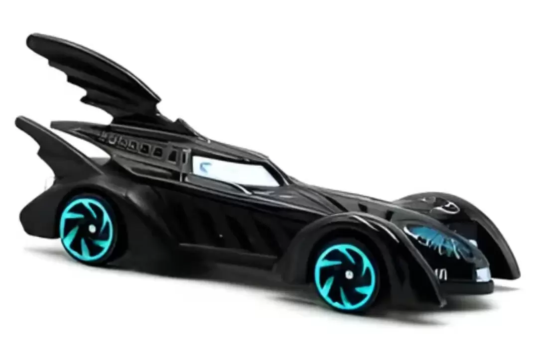 Foto da miniatura Hot Wheels Batman Forever Batmobile (TH) na cor Preto