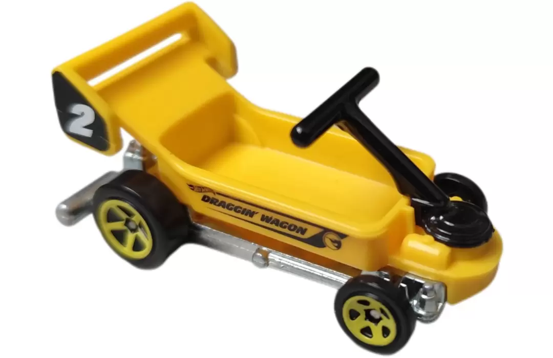 Foto da miniatura Hot Wheels Draggin' Wagon (TH) na cor Amarelo