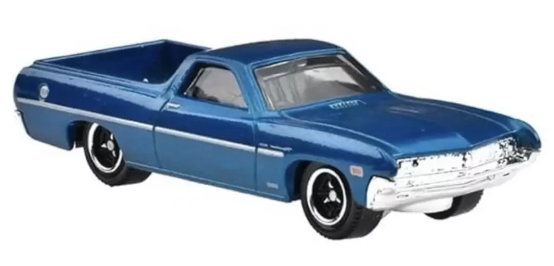 Foto da miniatura Matchbox 70 Ford Ranchero na cor Azul