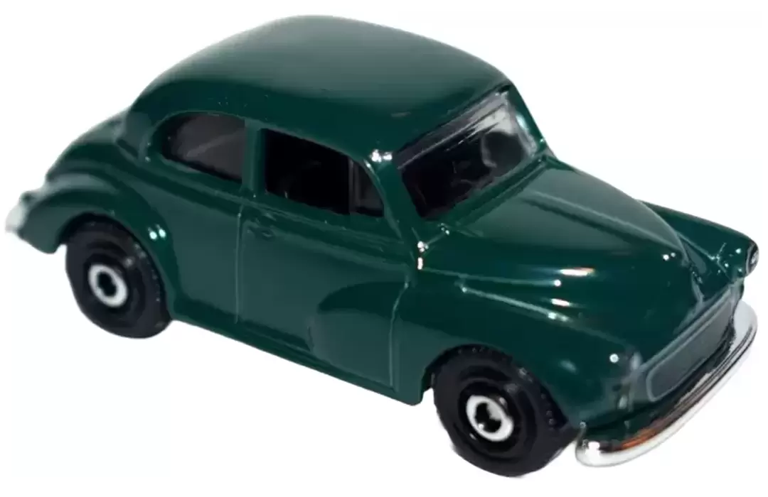 Foto da miniatura Matchbox Morris Minor Saloon na cor Verde