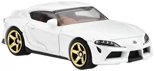 Foto da miniatura Matchbox 2023 Toyota GR Supra na cor Branco