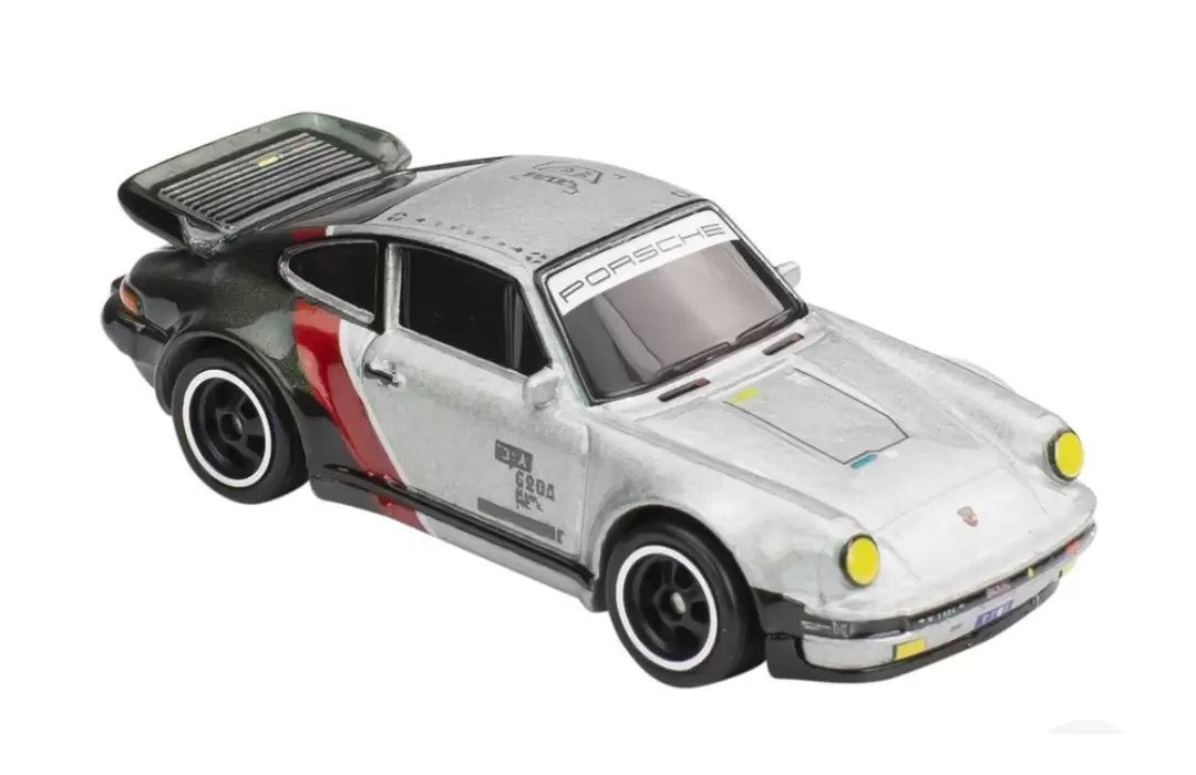 Foto da miniatura Hot Wheels Porsche 911 Turbo (930) na cor Cinza