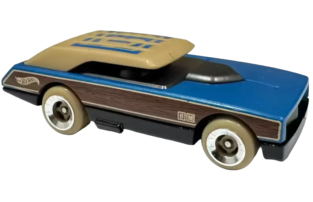 Foto da miniatura Hot Wheels Long bloc na cor Azul