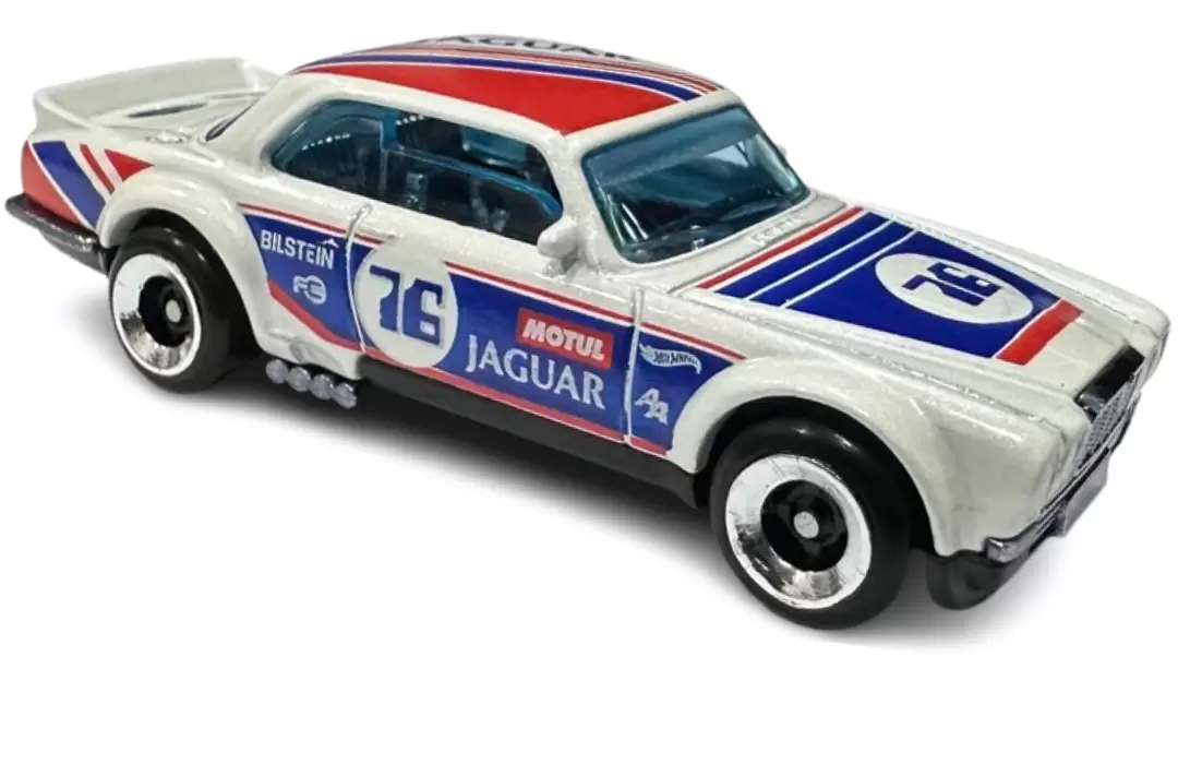 Foto da miniatura Hot Wheels Jaguar XJC V12 Coupe/Coupe na cor Branco
