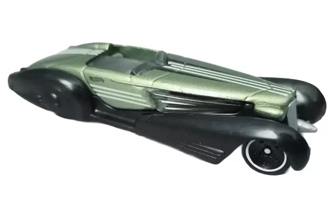 Foto da miniatura Hot Wheels Custom Cadillac Fleetwood na cor Verde