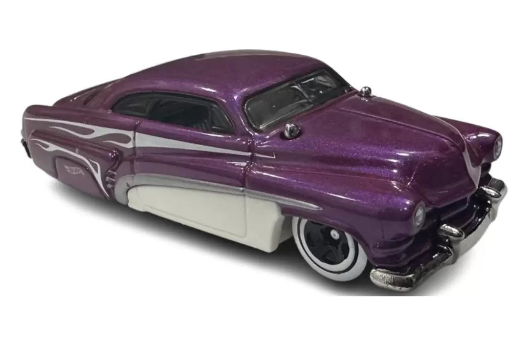 Foto da miniatura Hot Wheels Hirohata Merc na cor Roxo