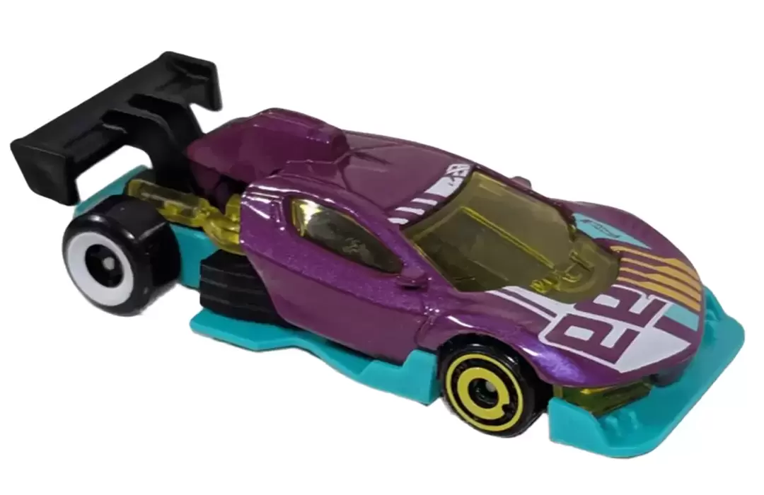 Foto da miniatura Hot Wheels Punk Rod na cor Roxo