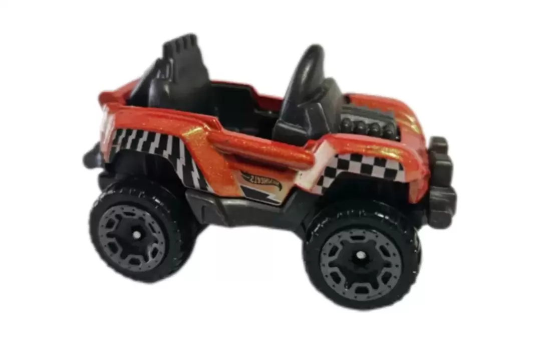 Foto da miniatura Hot Wheels Power Wheels Dune Racer ( Bogzilla ) na cor Laranja