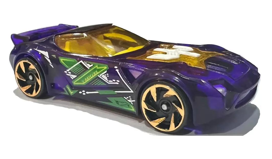 Foto da miniatura Hot Wheels Nerve Hammer na cor Roxo