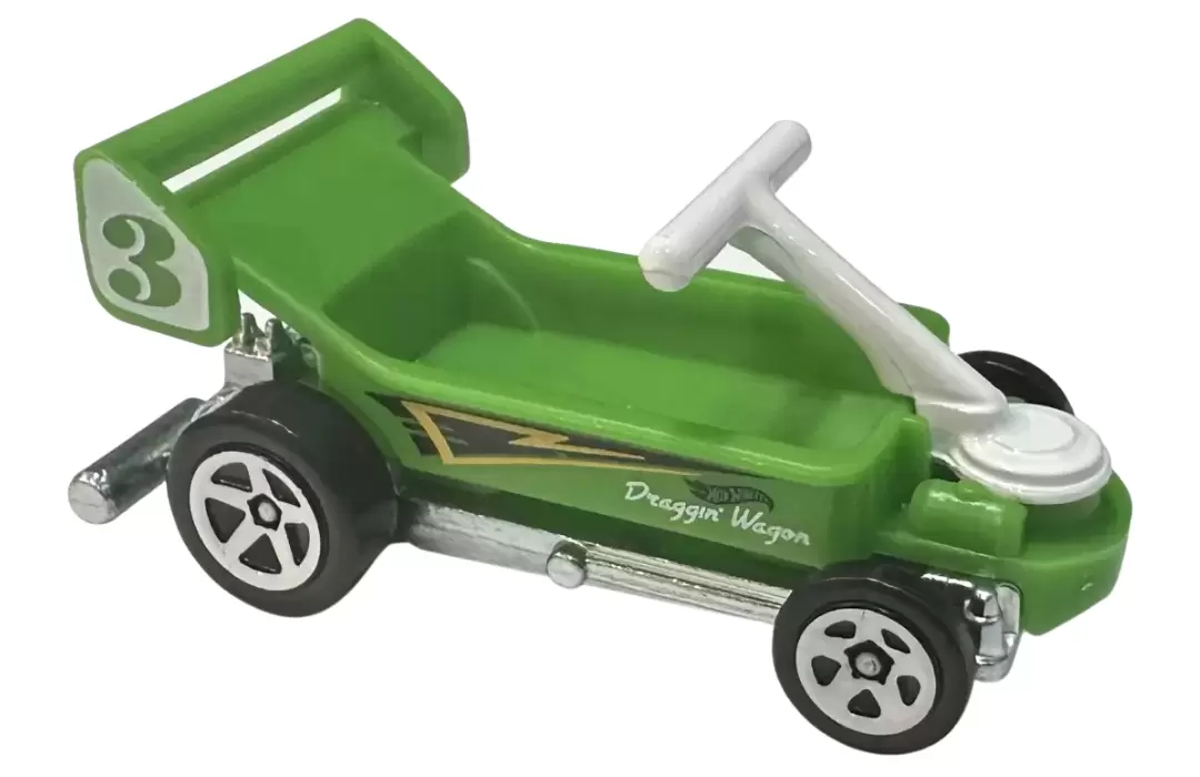 Foto da miniatura Hot Wheels Draggin Wagon na cor Verde