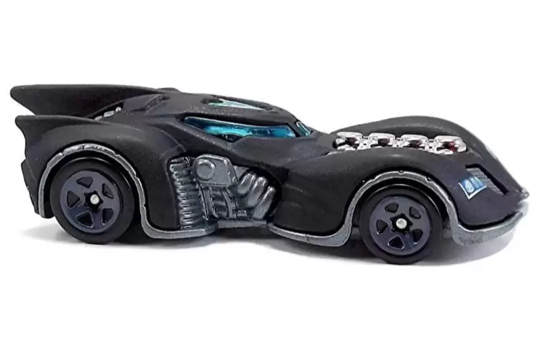 Foto da miniatura Hot Wheels Batman: Arkham Asylum Batmobile na cor Preto
