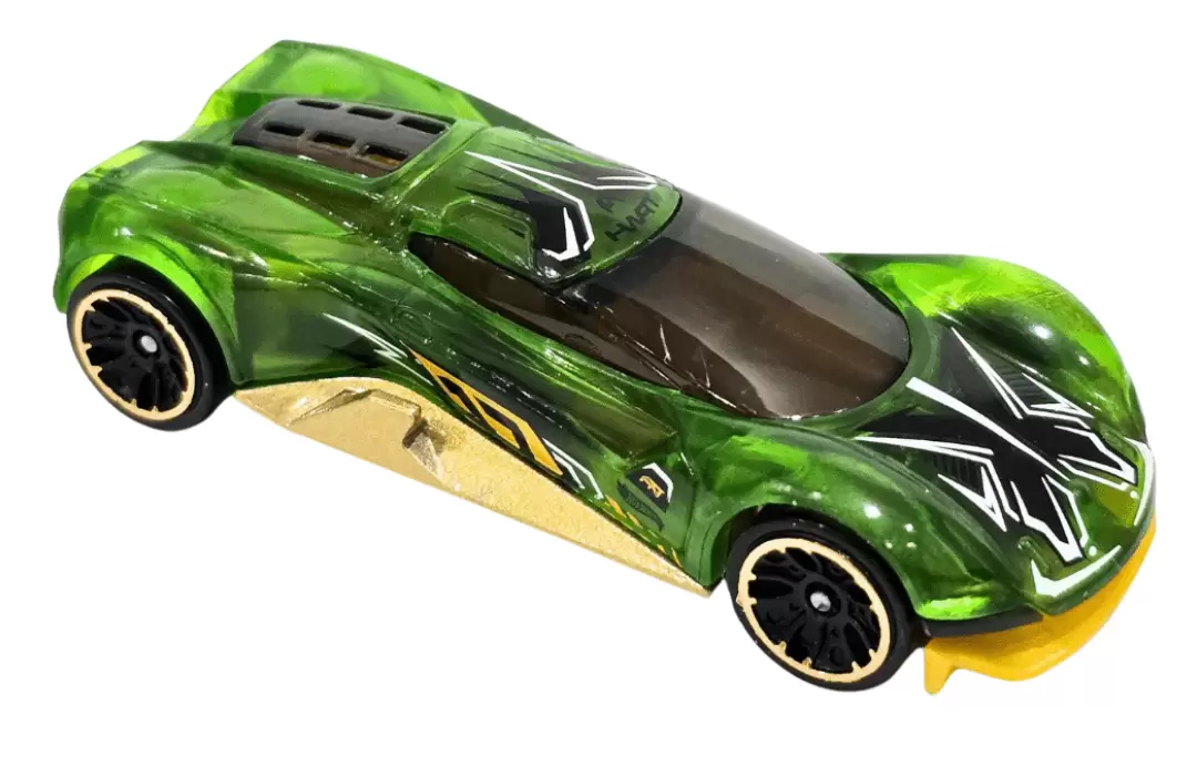 Foto da miniatura Hot Wheels Crescendo na cor Verde
