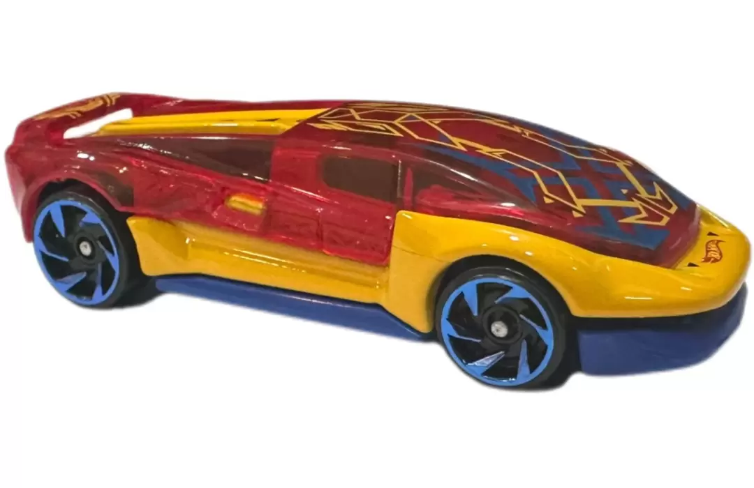 Foto da miniatura Hot Wheels El Viento na cor Amarelo
