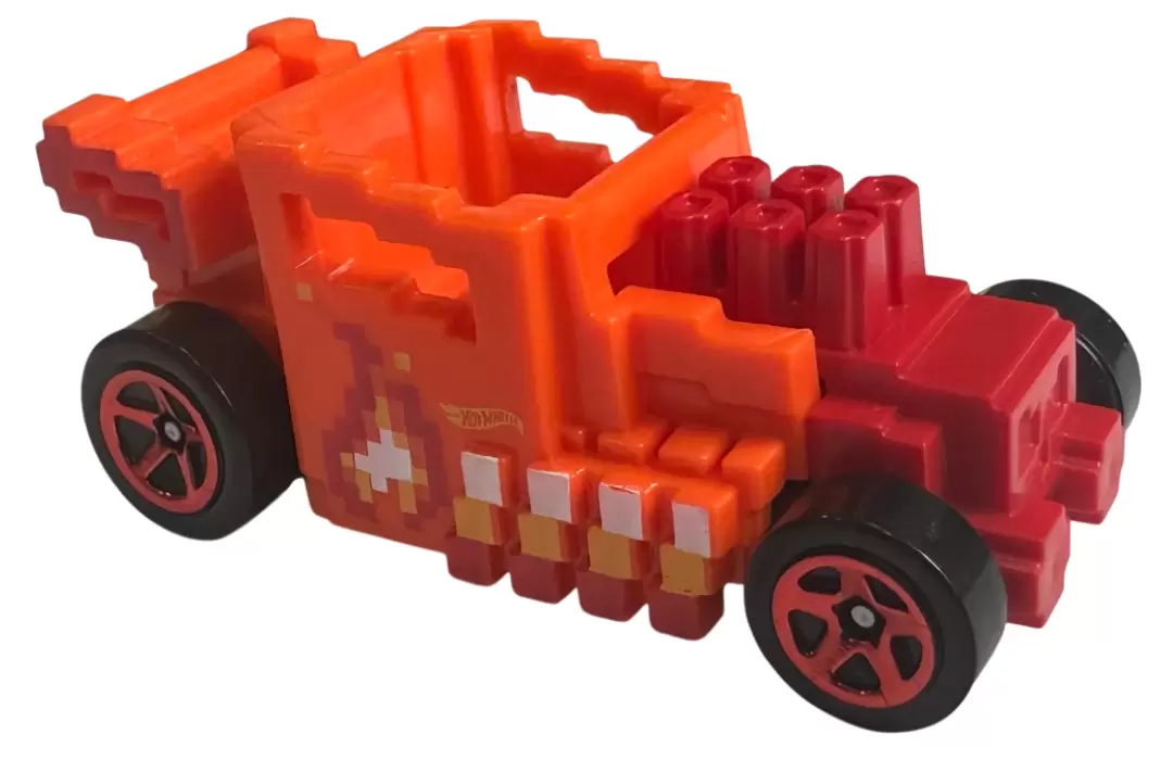 Foto da miniatura Hot Wheels Pixel shaker na cor Laranja