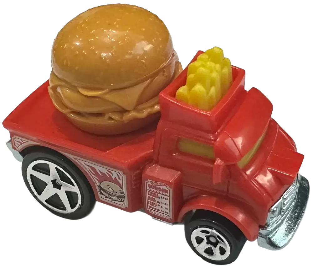 Foto da miniatura Hot Wheels Buns of Steel na cor Vermelho