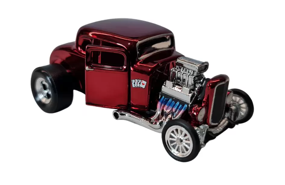 Foto da miniatura Hot Wheels 32 Ford na cor Vermelho