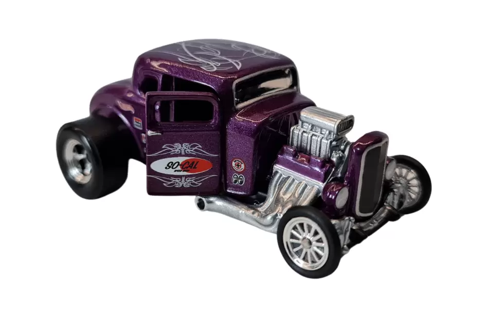Foto da miniatura Hot Wheels 32 Ford na cor Roxo
