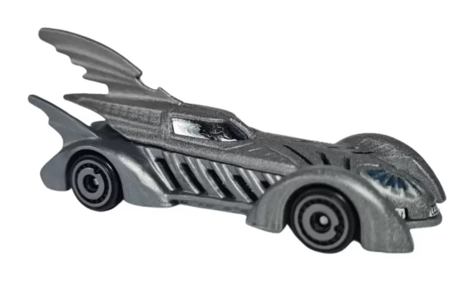 Foto da miniatura Hot Wheels Batman Forever Batmobile na cor Cinza