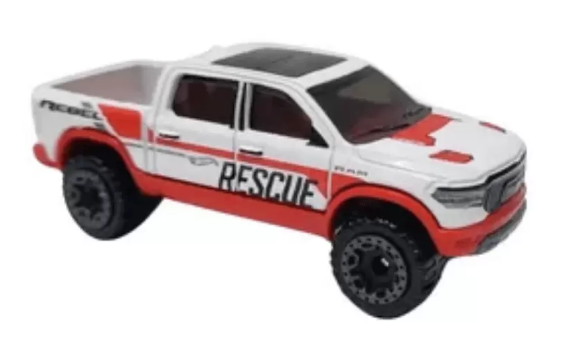 Foto da miniatura Hot Wheels 2020 RAM 1500 Rebel na cor Branco