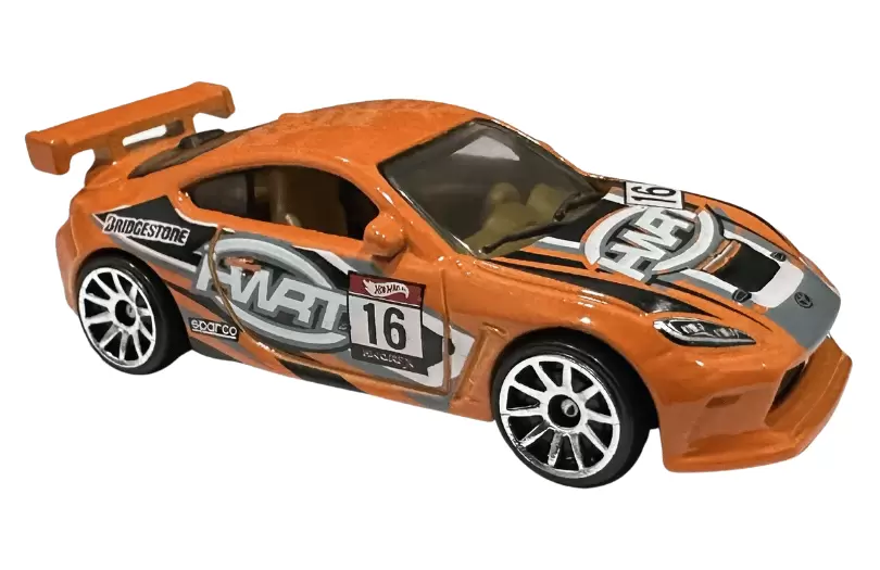 Foto da miniatura Hot Wheels Toyota GR86 Cup na cor Laranja