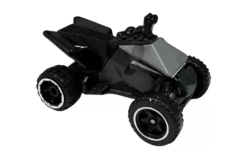 Foto da miniatura Hot Wheels Tesla Cyberquad na cor Prata