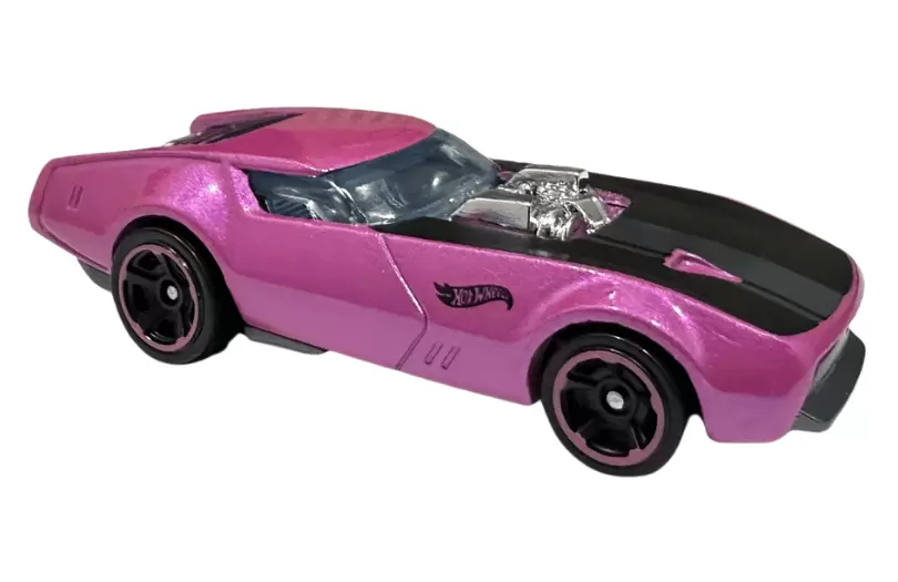 Foto da miniatura Hot Wheels Slide-Burn na cor Rosa