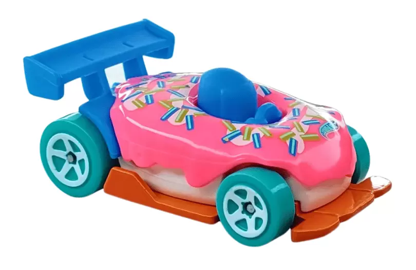Foto da miniatura Hot Wheels Donut Drifter na cor Rosa