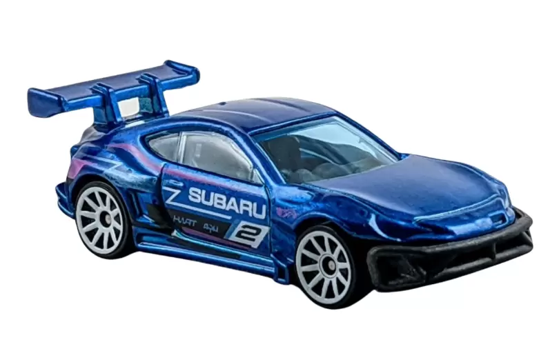 Foto da miniatura Hot Wheels Subaru BRZ na cor Azul