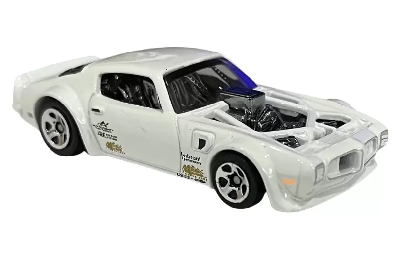Foto da miniatura Hot Wheels 1970 Pontiac Firebird (Legends Tour 2022) na cor Branco