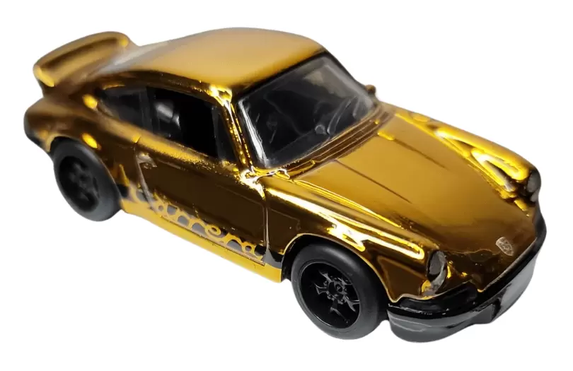 Foto da miniatura Hot Wheels Porsche 911 Carrera Rs 2.7 - La Familia na cor Dourado