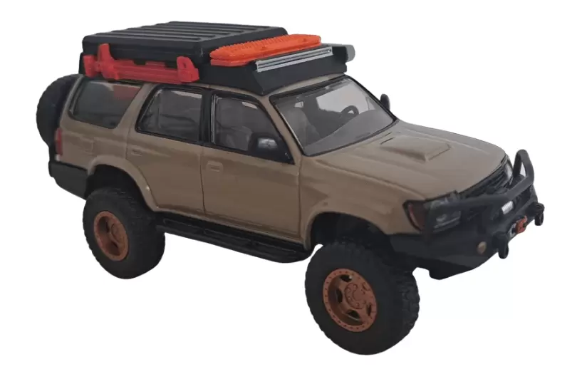 Foto da miniatura Hot Wheels Toyota 4Runner 2000 na cor Bege