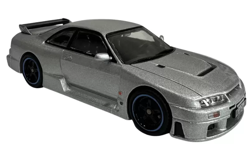 Foto da miniatura Hot Wheels NISMO GT-R LM (1995 BCNR33) na cor Prata