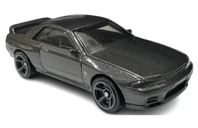 Foto da miniatura Hot Wheels Nissan Skyline GT-R (BNR32) na cor Cinza